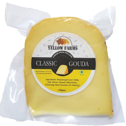 Yellow Farms  Cheese Classic Gouda, 180g
