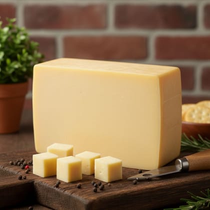 Mishti Gourmet Premium Artisanal Cheddar Cheese Block 1KG