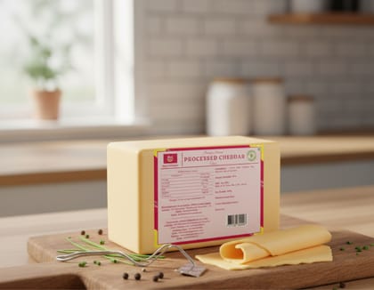 Mishti Gourmet Premium Artisanal Processed Cheddar Cheese 200g