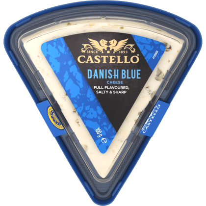 CASTELLO® TRADITIONAL DANISH BLUE CHEESE 100G